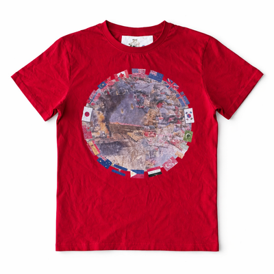 Global Unity Graphic T-Shirt – Vintage Washed Streetwear Tee (Unisex)
