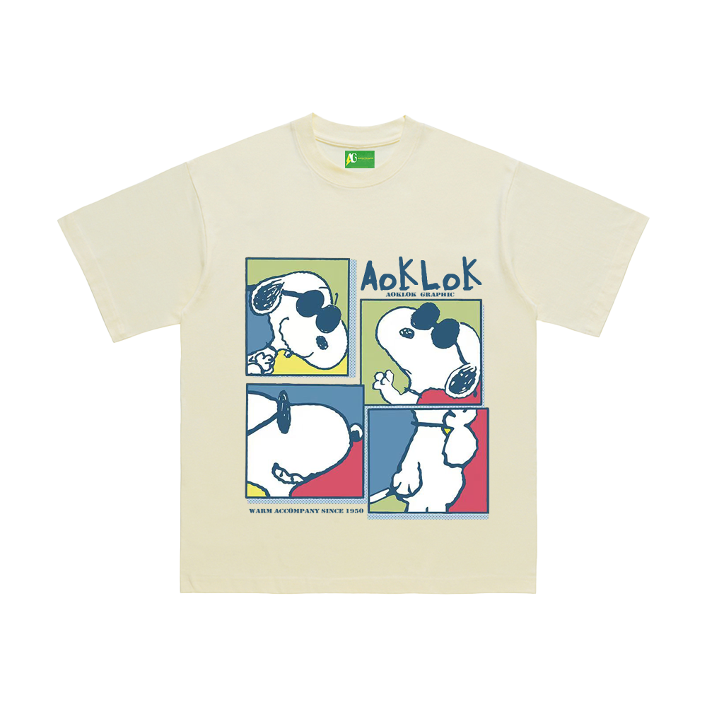 AG Cartton Holiday Snoopy T-shirt