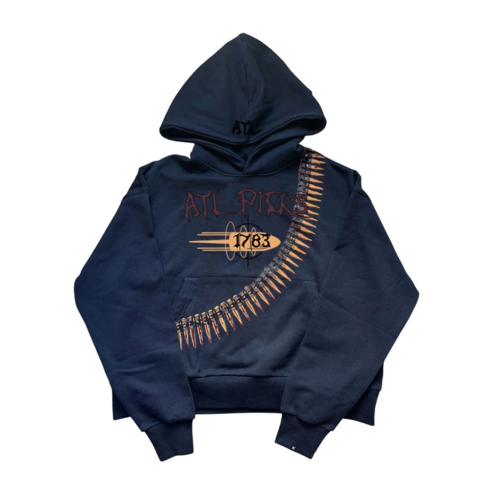 Art In War Empty Bullet Hoodie