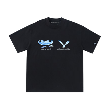 Unseen Echoes Same Earth, Different Worlds T-shirt