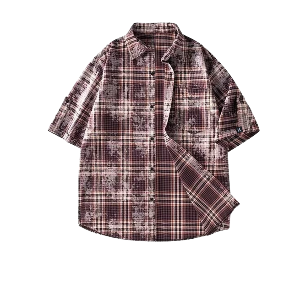 BAGGOUT Plaid Vibes Only shirt – Aoklok