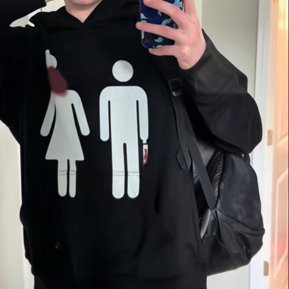 Unseen Echoes Love Hurts, Fashion Speaks Hoodie