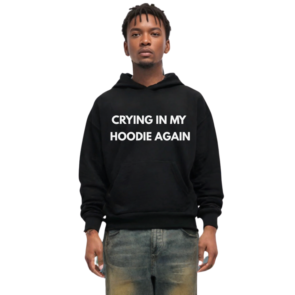 Unseen Echoes Tears & Threads Hoodie