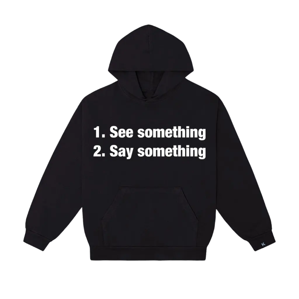 Unseen Echoes Observe & Speak Hoodie