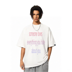 Unseen Echoes Loved for Your Flaws Tee Details
