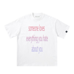 Unseen Echoes Loved for Your Flaws Tee Details