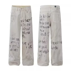 Unseen Echoes Not Meant to Be Caged Jeans