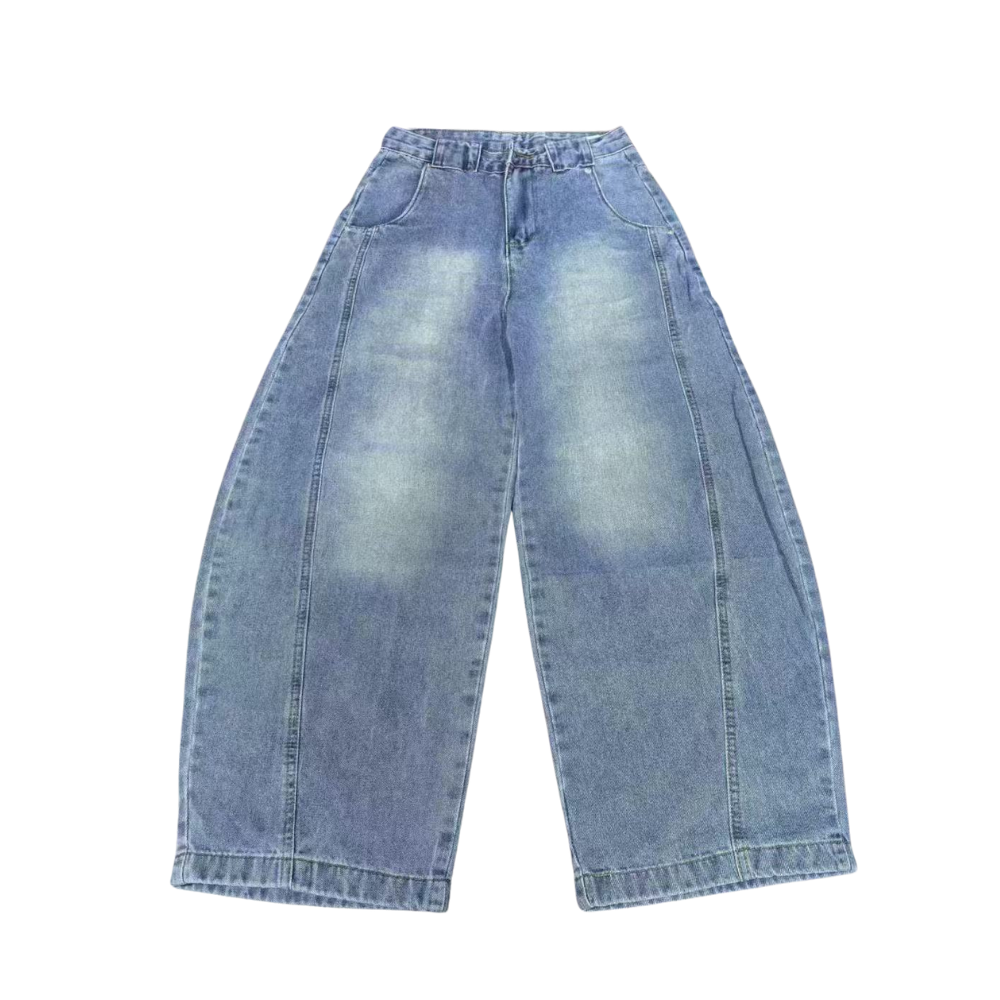 Unseen Echoes Faded Rebels Jeans