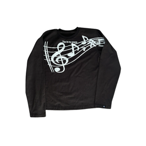 Unseen Echoes Melodic Flow The Soundwave Long Sleeve