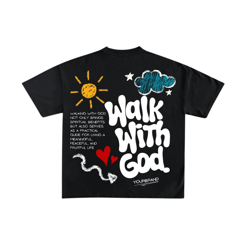 Unseen Echoes Faith in Every Stitch T-shirt