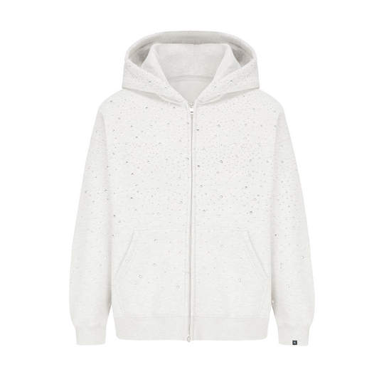LoopStone Luxury® Rhinestone Zip Up Gentle Thug – AokLok (Kclot)