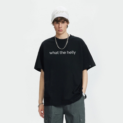 Unseen Echoes What the Helly Tee Details