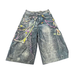 Unseen Echoes Chains of Expression Jeans