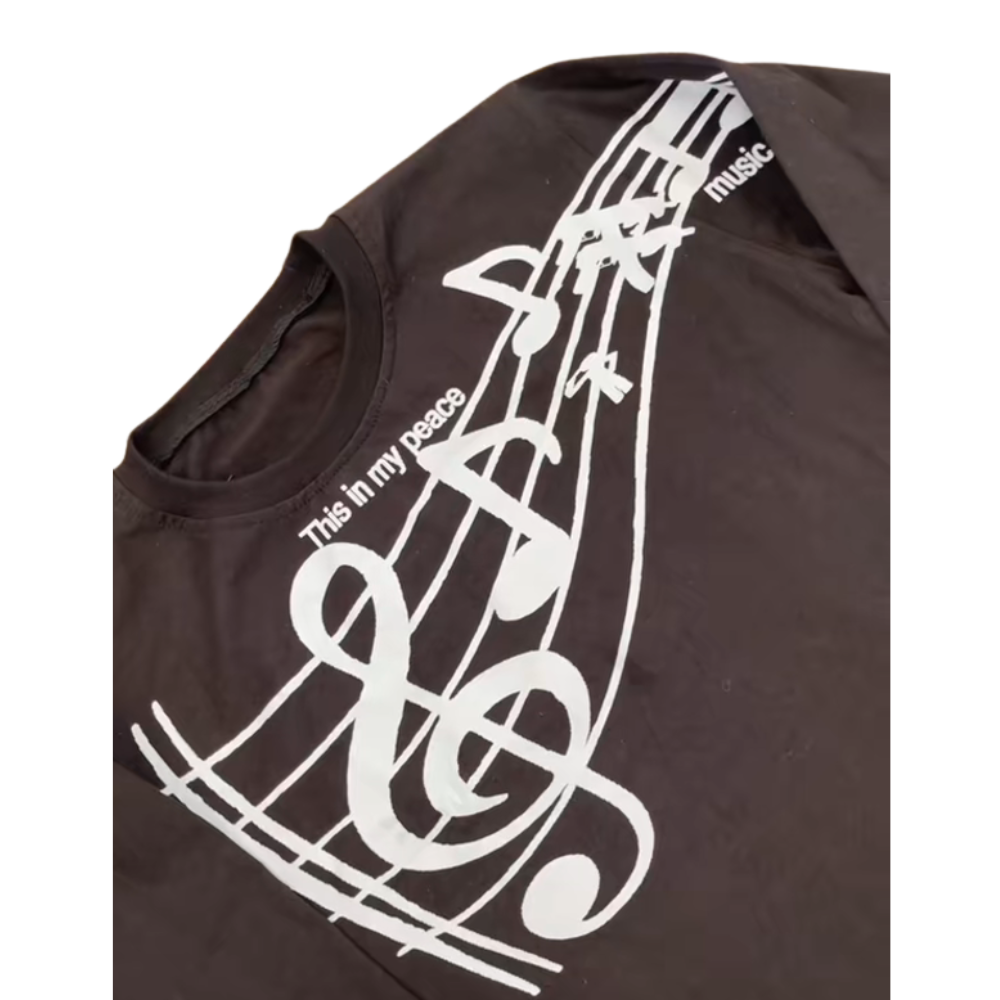Unseen Echoes Melodic Flow The Soundwave Long Sleeve