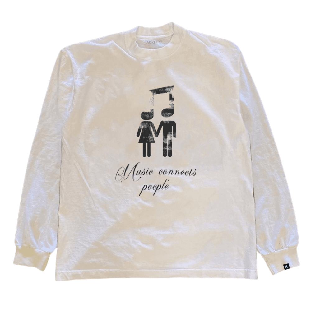 Unseen Echoes Connected by the Beat Long Sleeve
