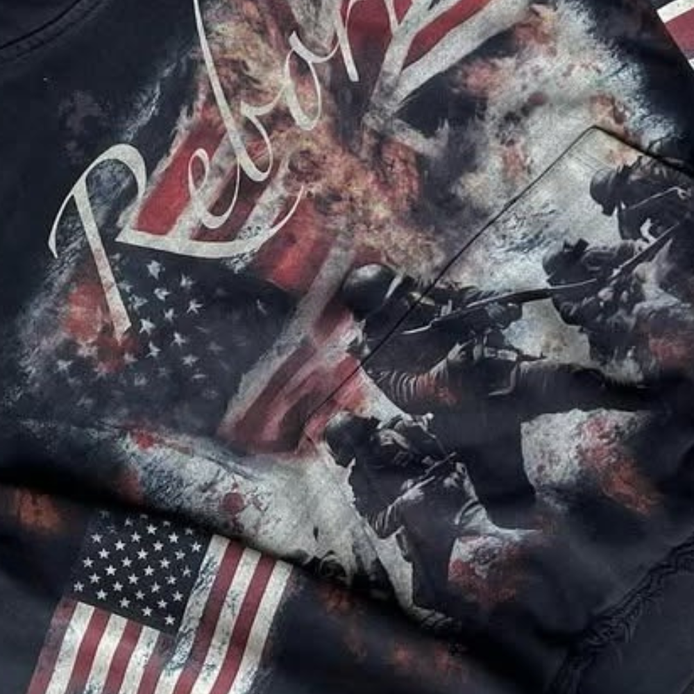 ART IN WAR REBORN IN CHAOS – Patriot Rework Hoodie