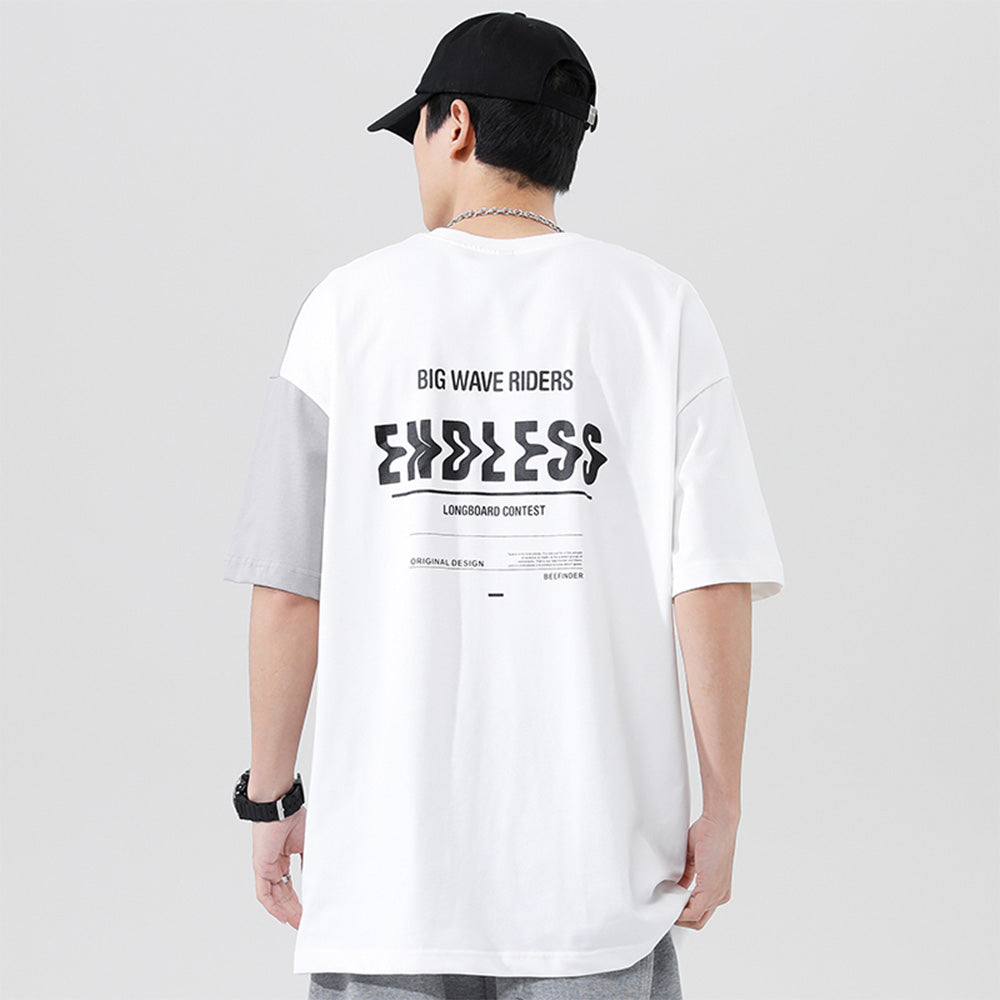 American 230g Heavy Cotton Matching Printing T-shirts