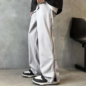 Zipper Stripe Sweatpants