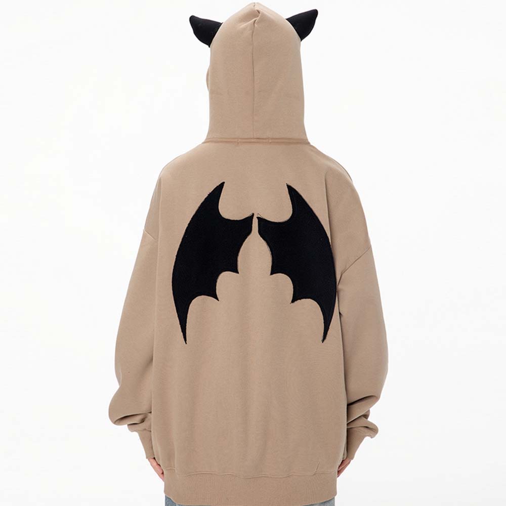 High Street Embroider Devil's Horn Hoodie – AokLok (Kclot)