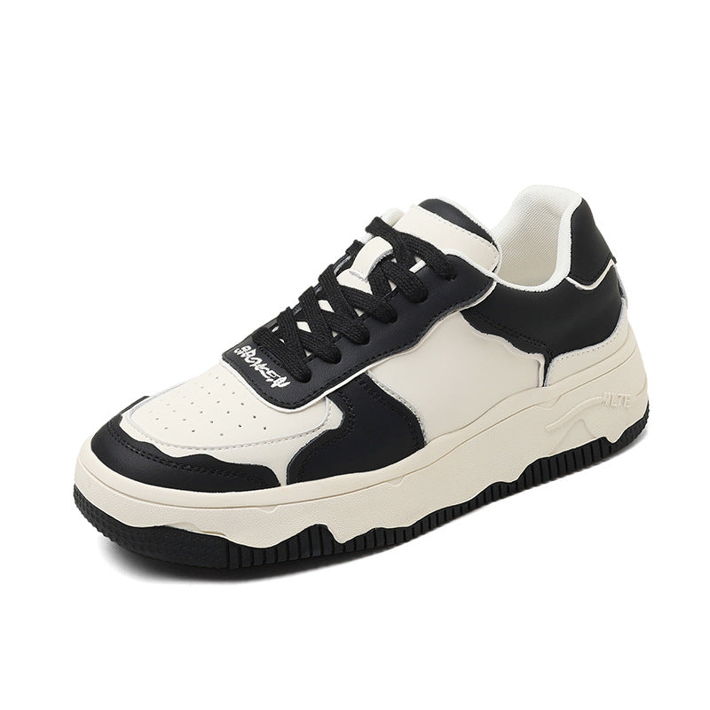 H-Block |Vintage Street Panel Couple Sneakers