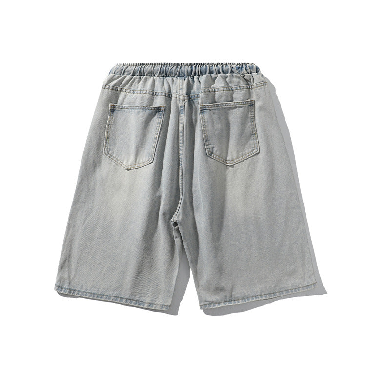 American Simple Versatile Denim Shorts