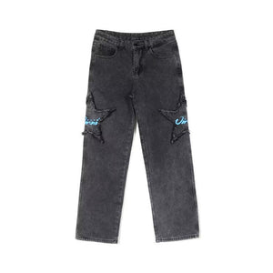 BAGGOUT Street Star Patchwork Baggy Jeans