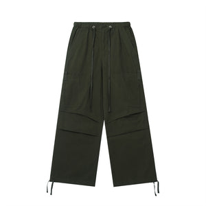 Hip Hop Pleated Baggy Sweatpants