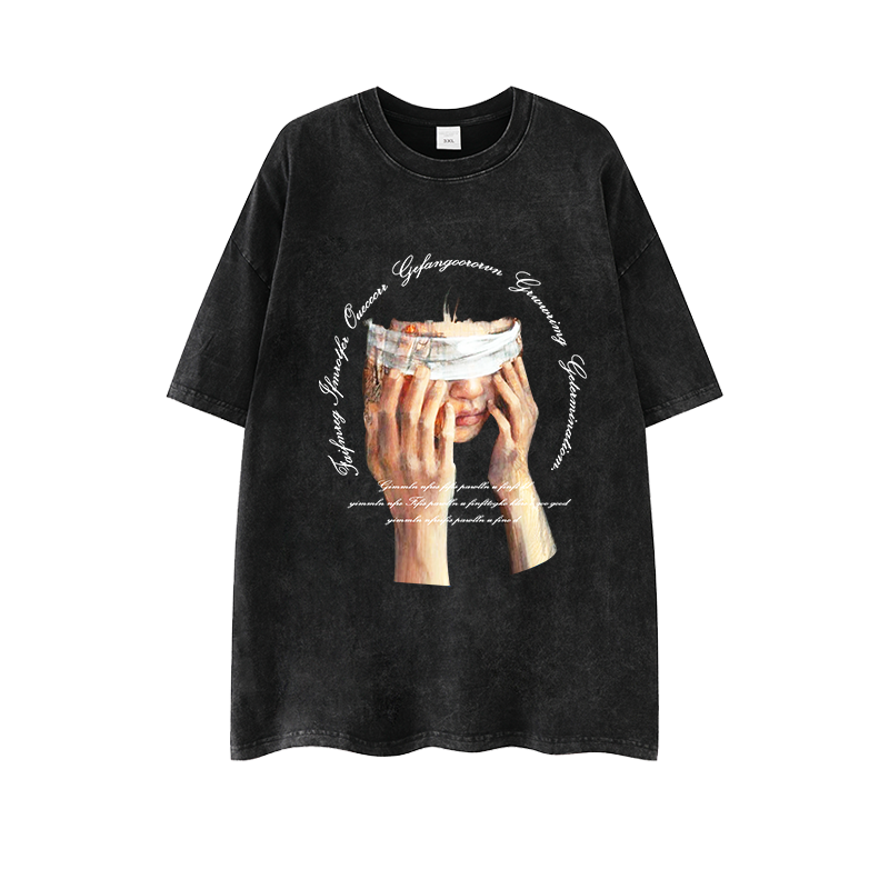 Street Philanthropist The blindfolded girl Vintage Street T-Shirt