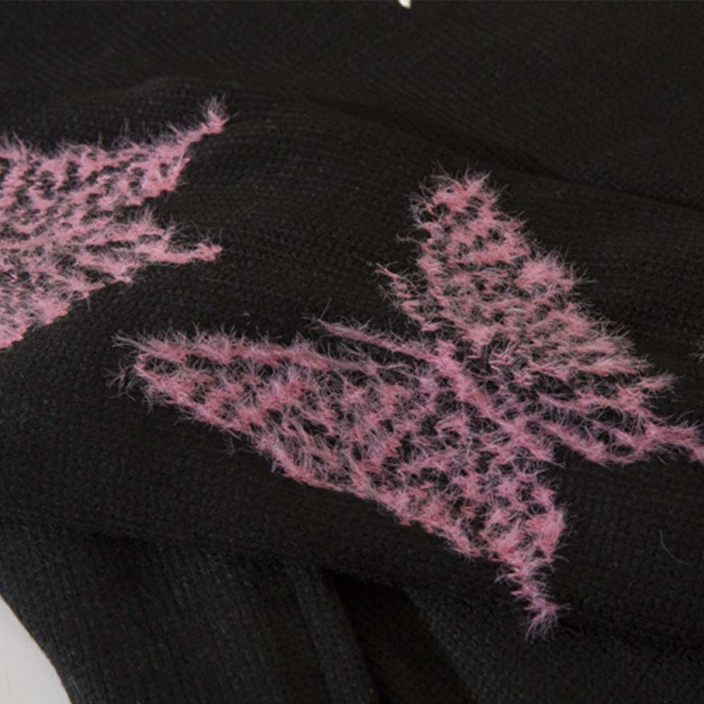 High Street Butterfly Letter Jacquard Sweater