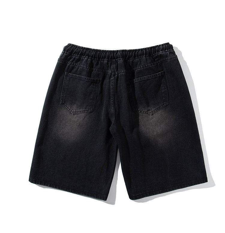 American Simple Versatile Denim Shorts
