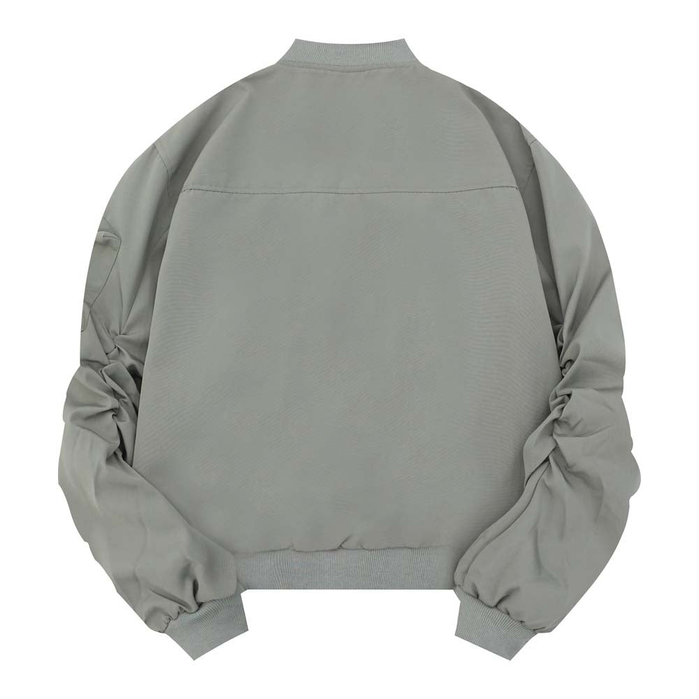 Vintage Irregular Pocket Design Jacket