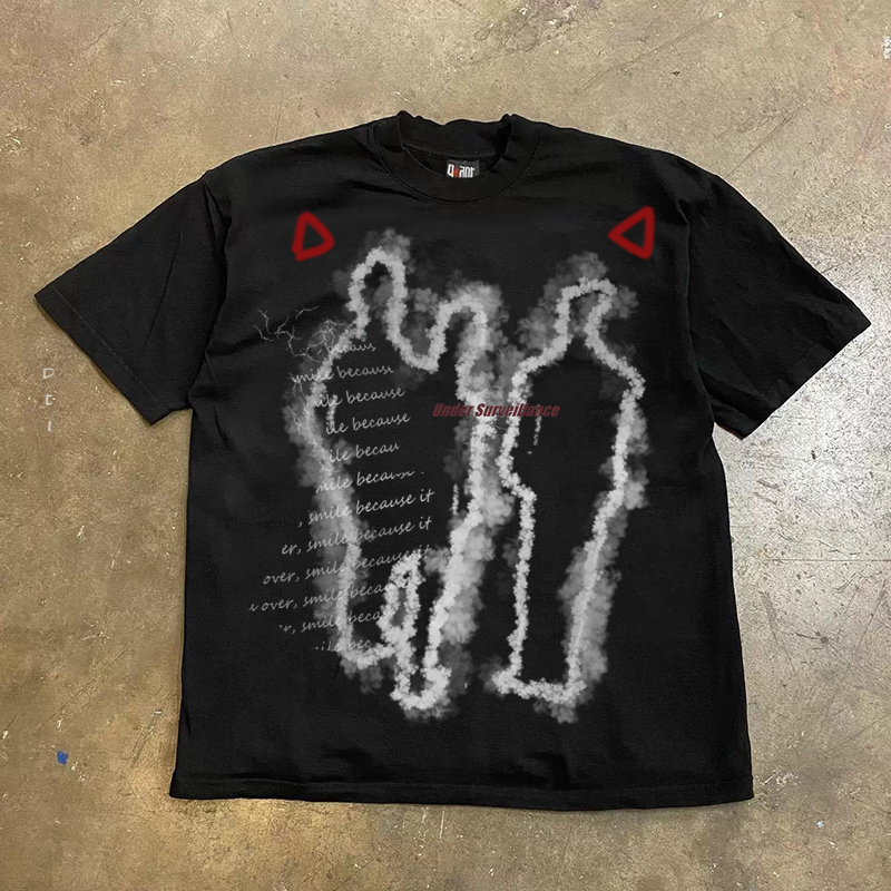 Street Philanthropist Ink Graffiti Character T-Shirt