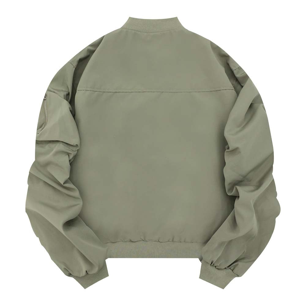 Vintage Irregular Pocket Design Jacket