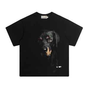 Vintage Street Dog Graphic T-Shirt