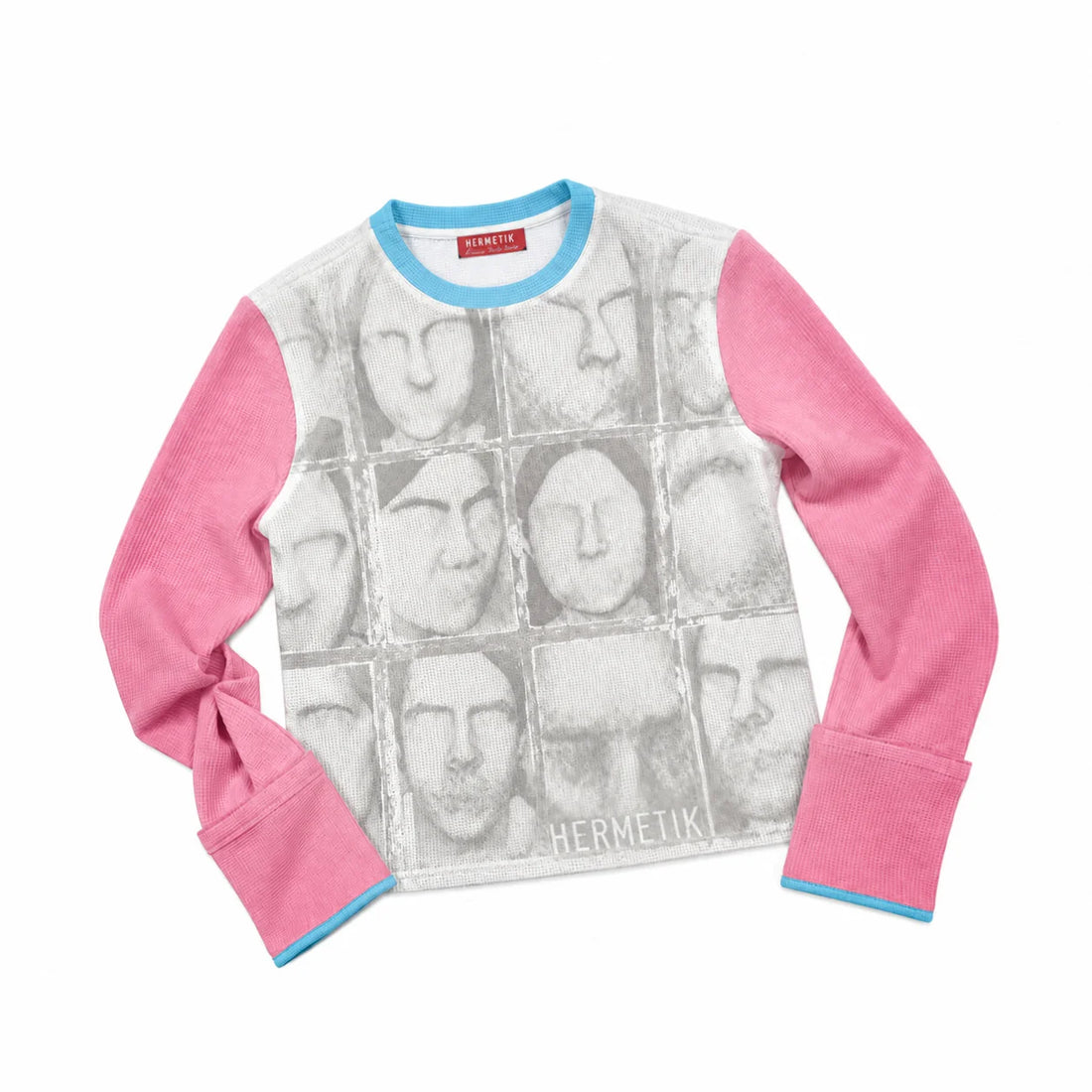 Ice cream AokLok waffle long sleeve, flat lay