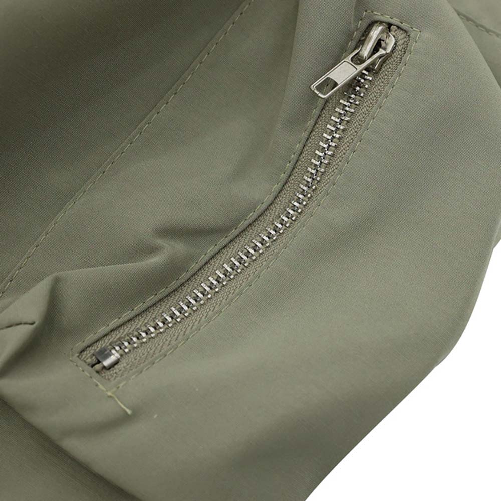 Vintage Irregular Pocket Design Jacket