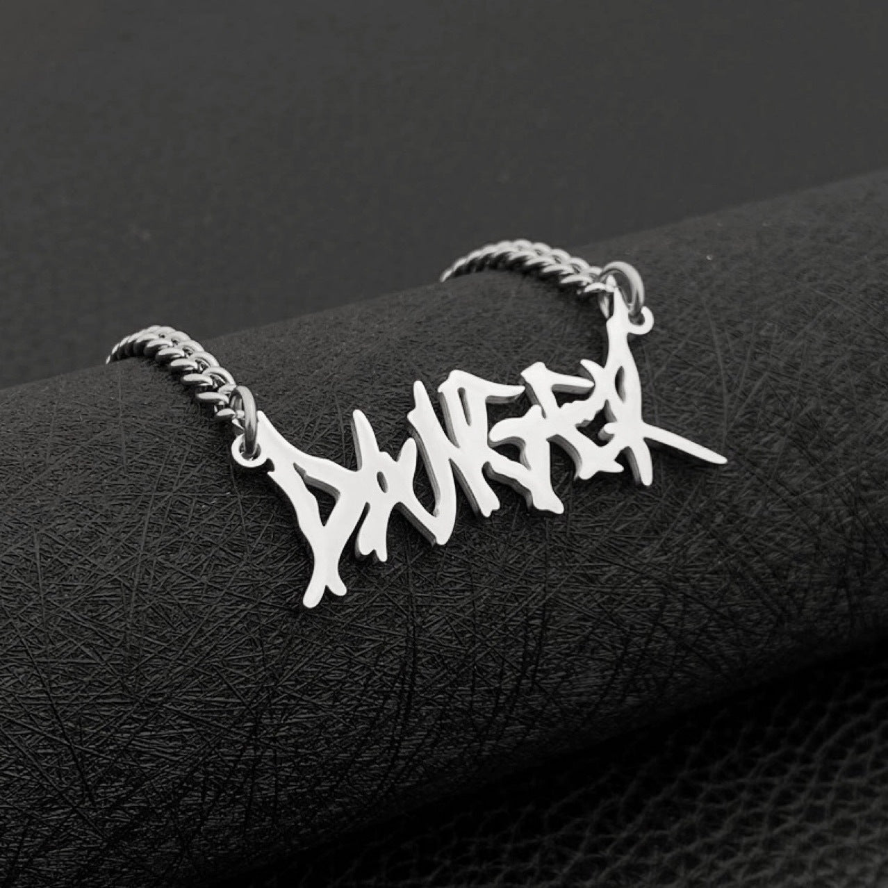 Retro Letters Necklace