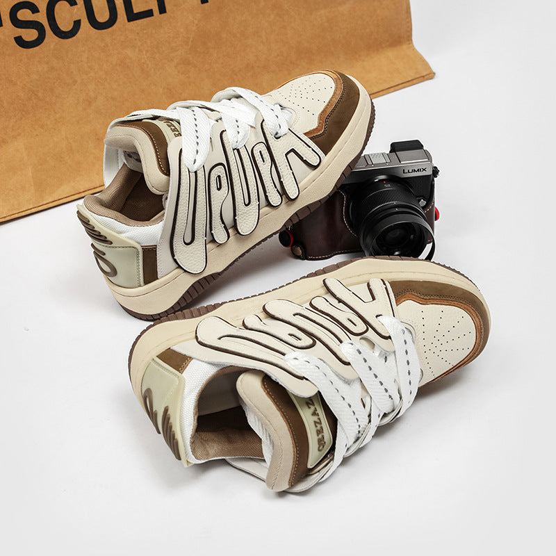Trendy Street Paneled Casual Shoes