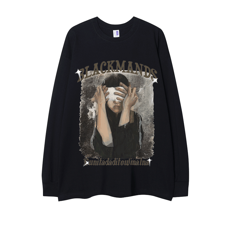 Street Philanthropist A blindfolded child Street Long Sleeves Shirt