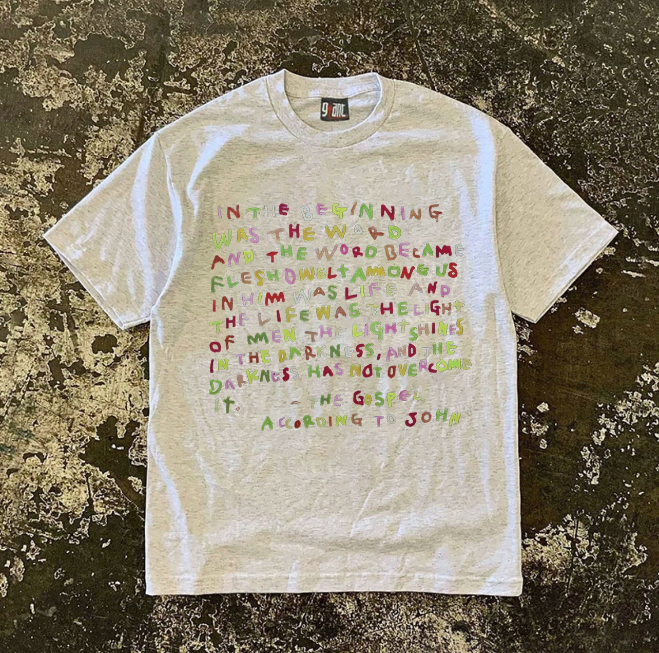 Street Philanthropist Colored Letter T-Shirt