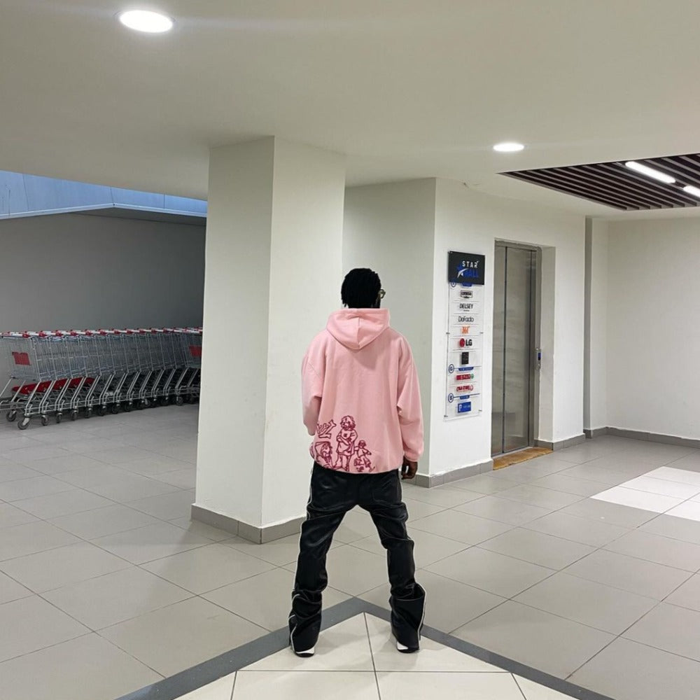 Japanese Cartoon Graffiti Cotton Hoodie