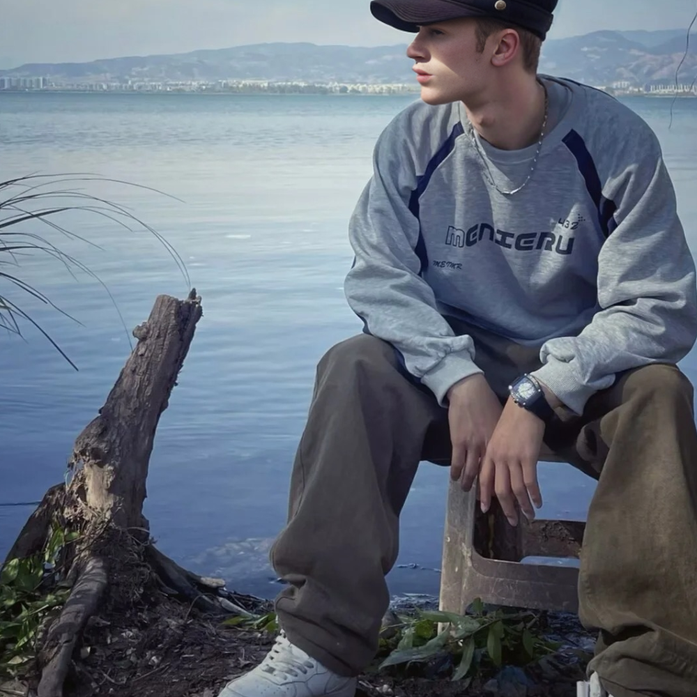 Japanese Alphabet Sweatshirt