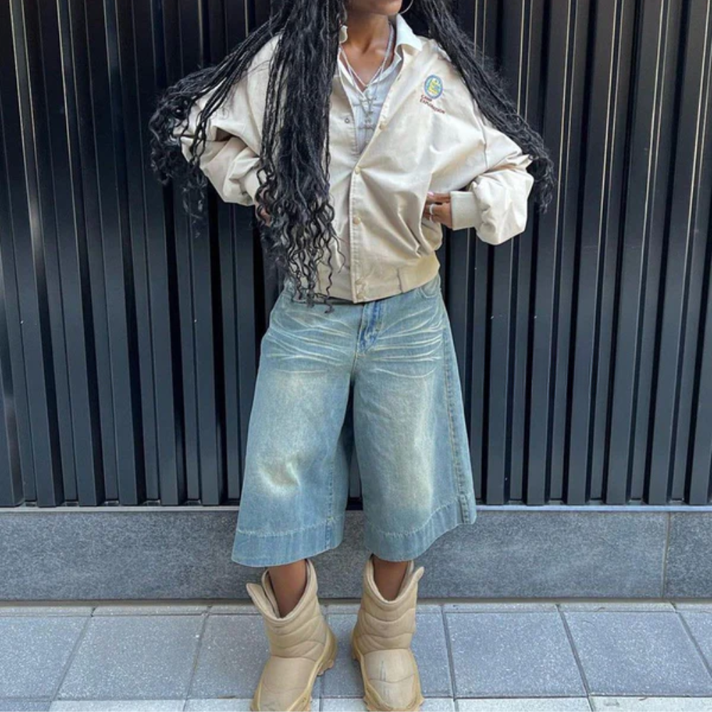 Women's Straight Casual Jorts
