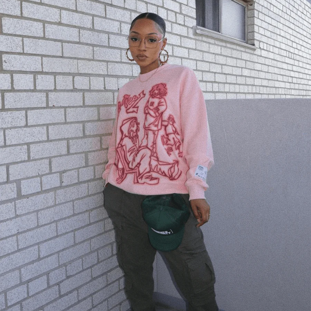 Street Cartoon Boy Sweatshirt