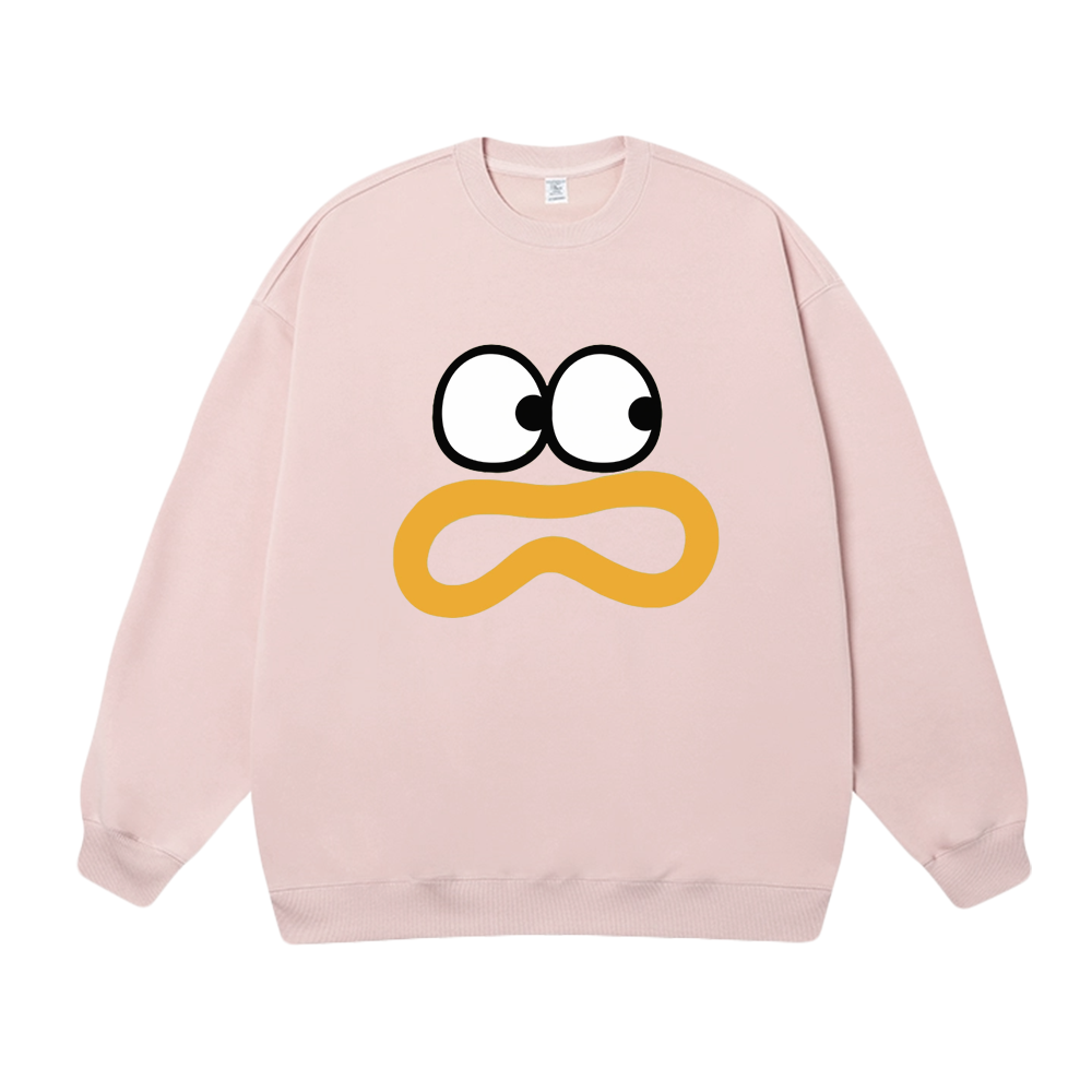 Cute Surprised Expression Sweatshirt