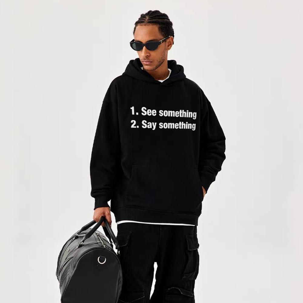 Unseen Echoes Observe & Speak Hoodie