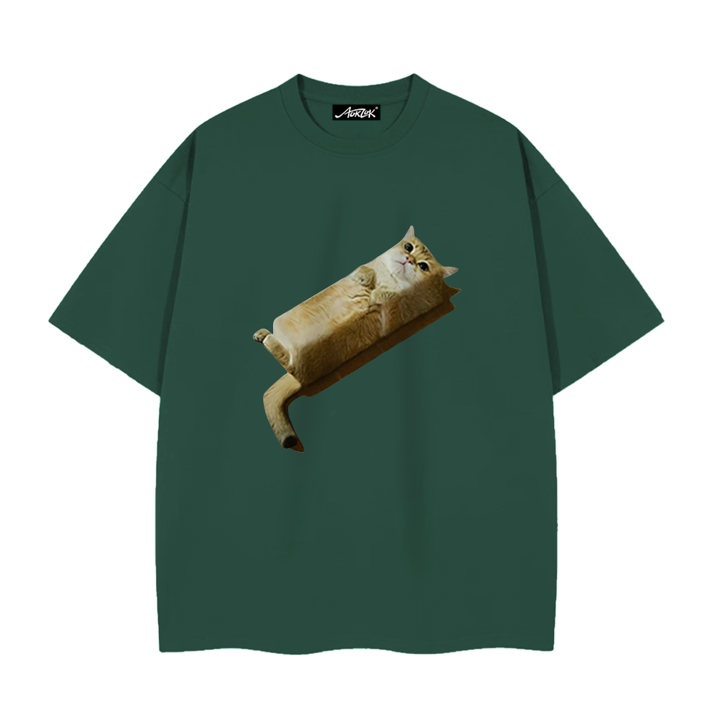 Ge You Lying Cat T-shirt