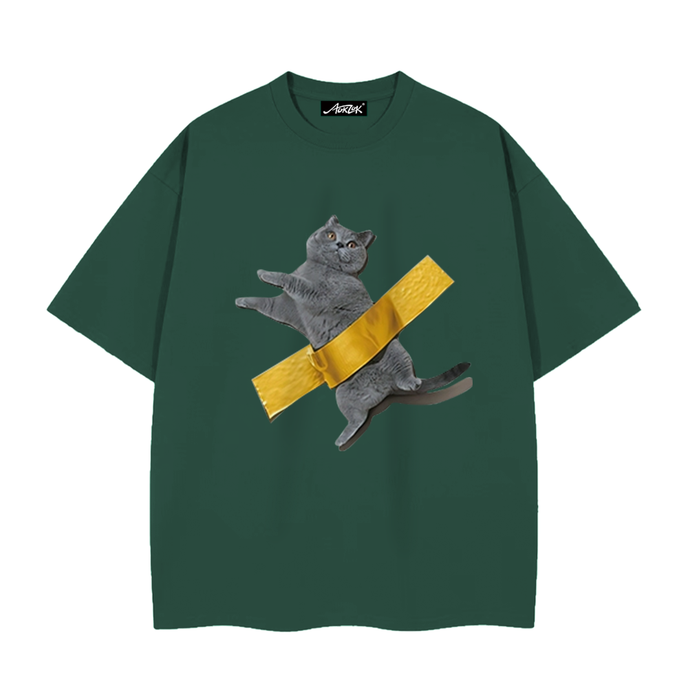 Cute Gray Cat T-Shirt