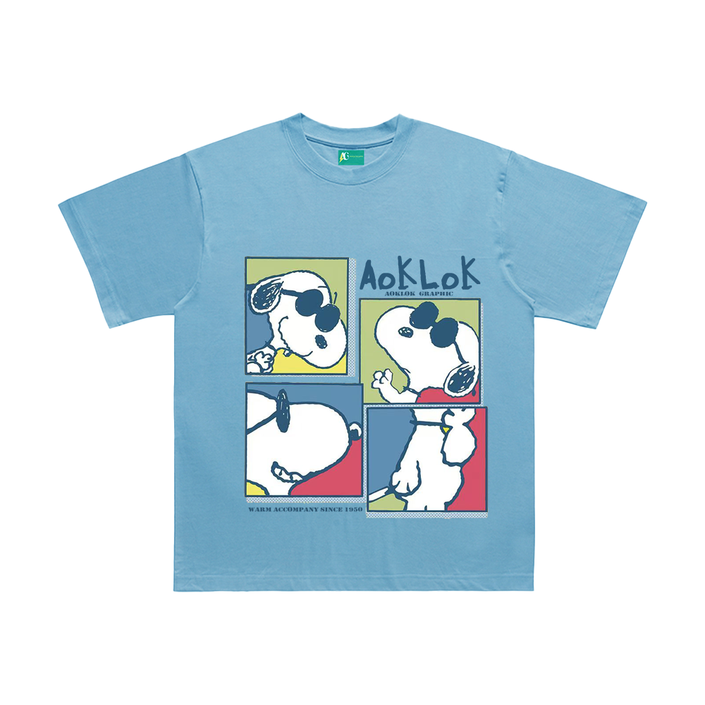AG Cartton Holiday Snoopy T-shirt