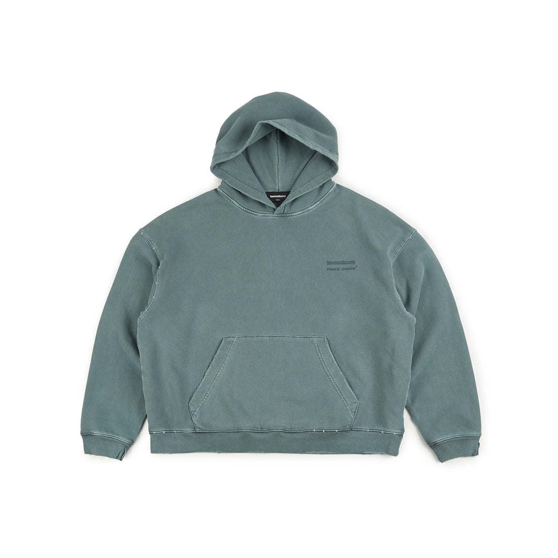 Slate AokLok distressed dye hoodie